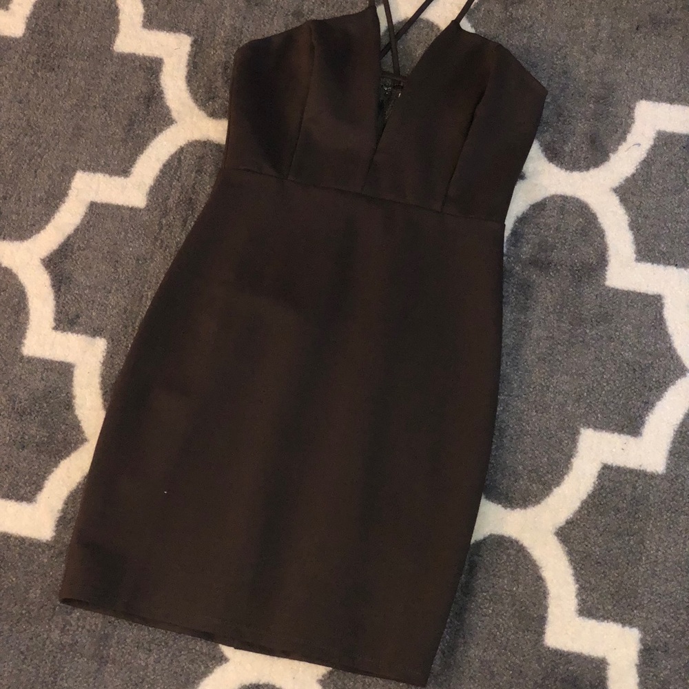 ASTR Charcoal Mini Dress from Nordstrom